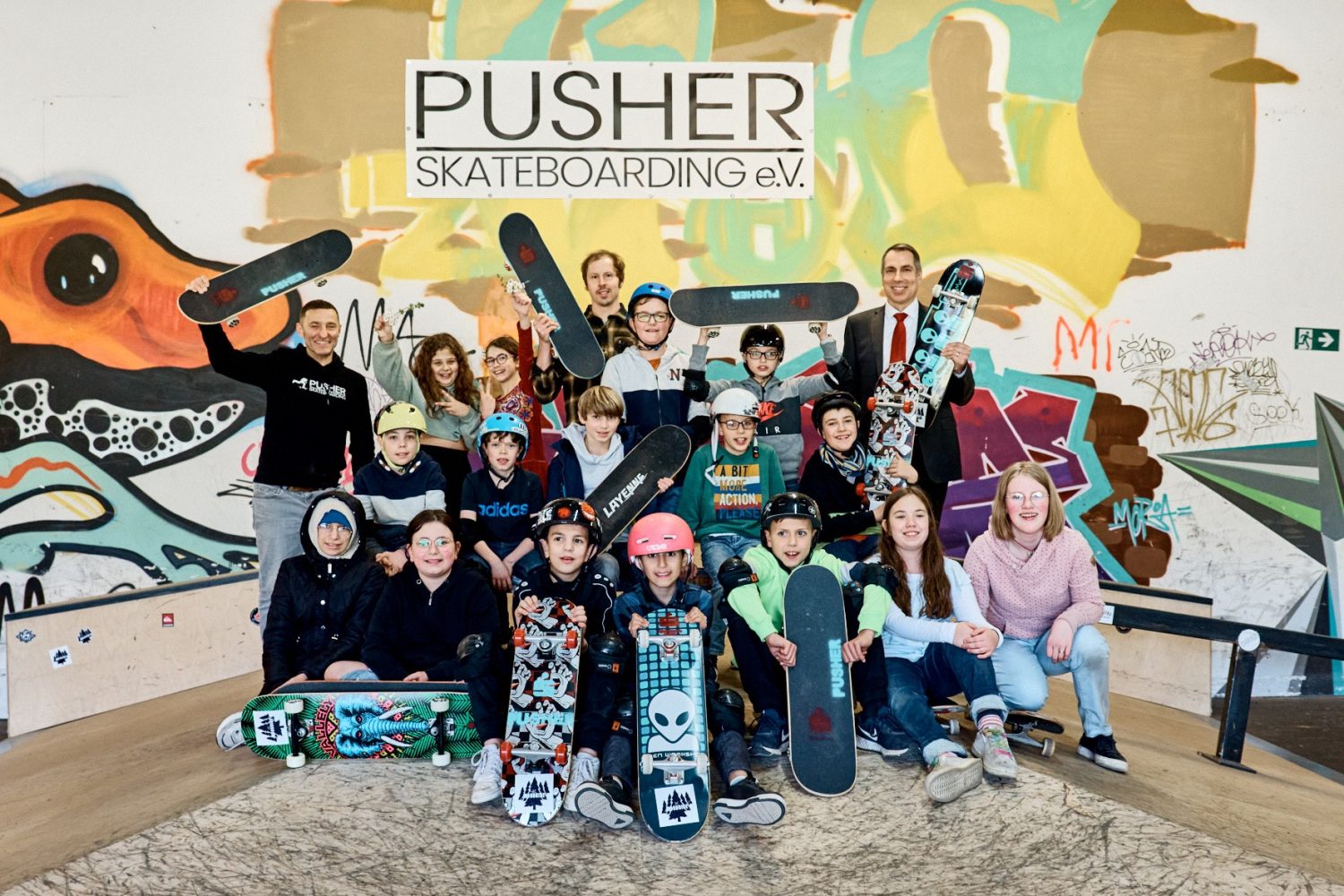 Neue Skateboards für unsere Skate-AG