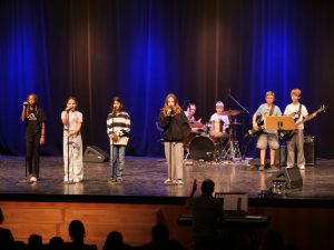 Schülerband erster Auftritt