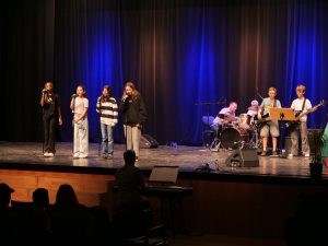 Schülerband zweiter Auftritt